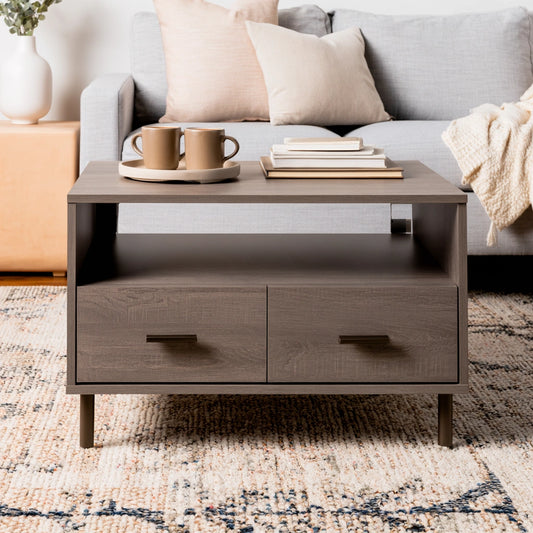 Salontafel van hout, kleur bruin