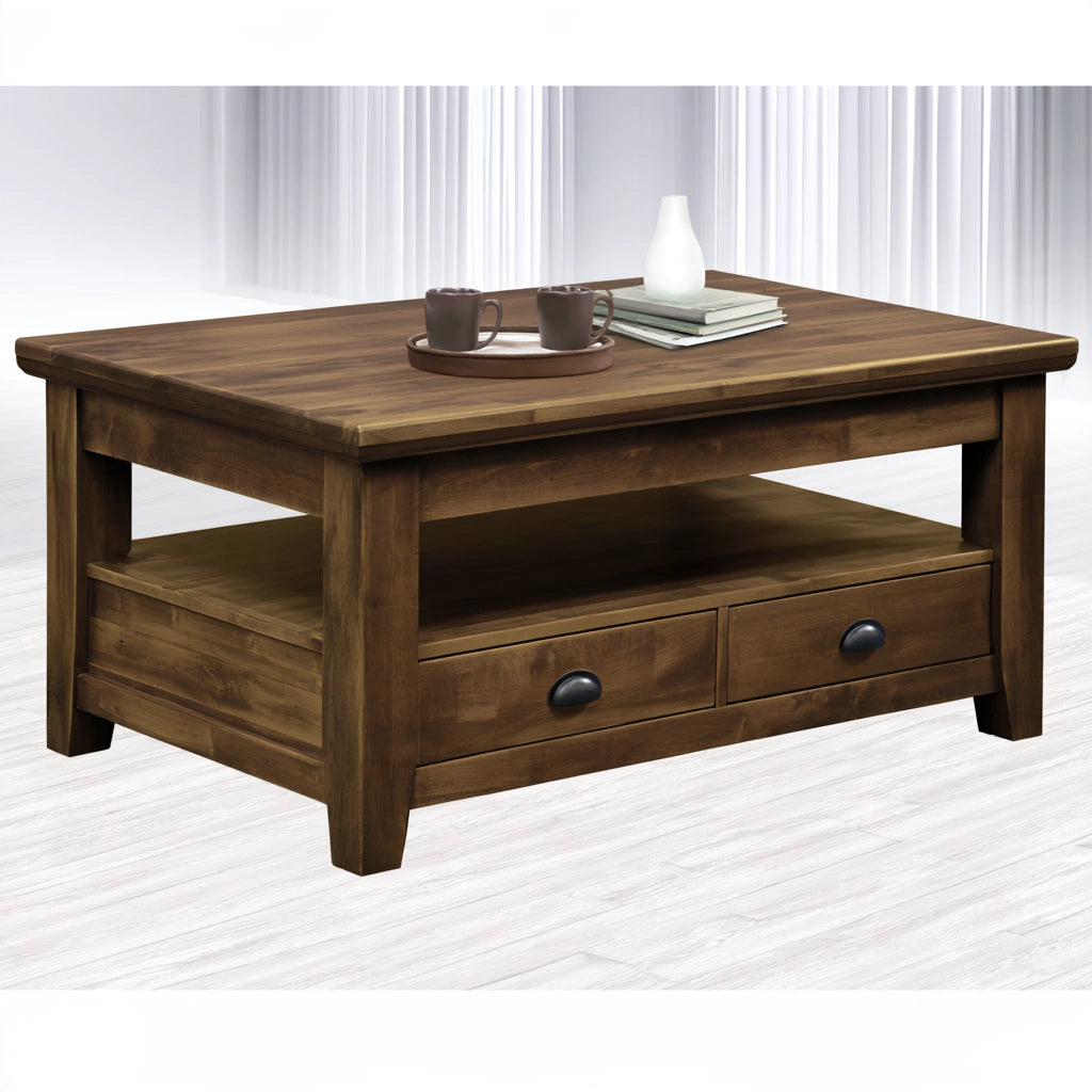 Salontafel van hout, kleur bruin